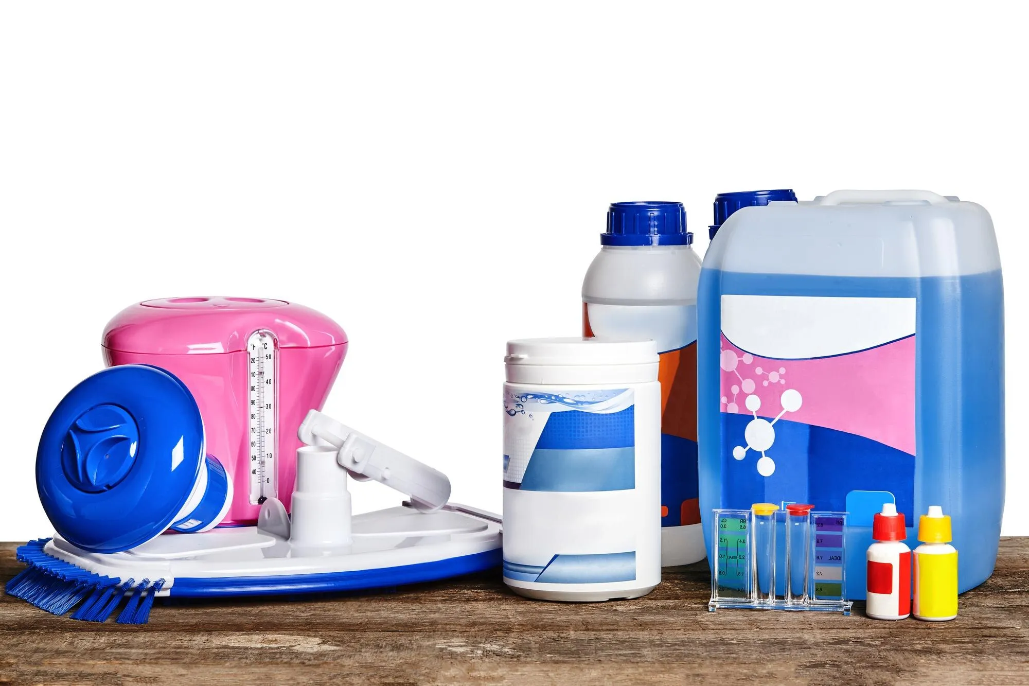 Home pool chemical